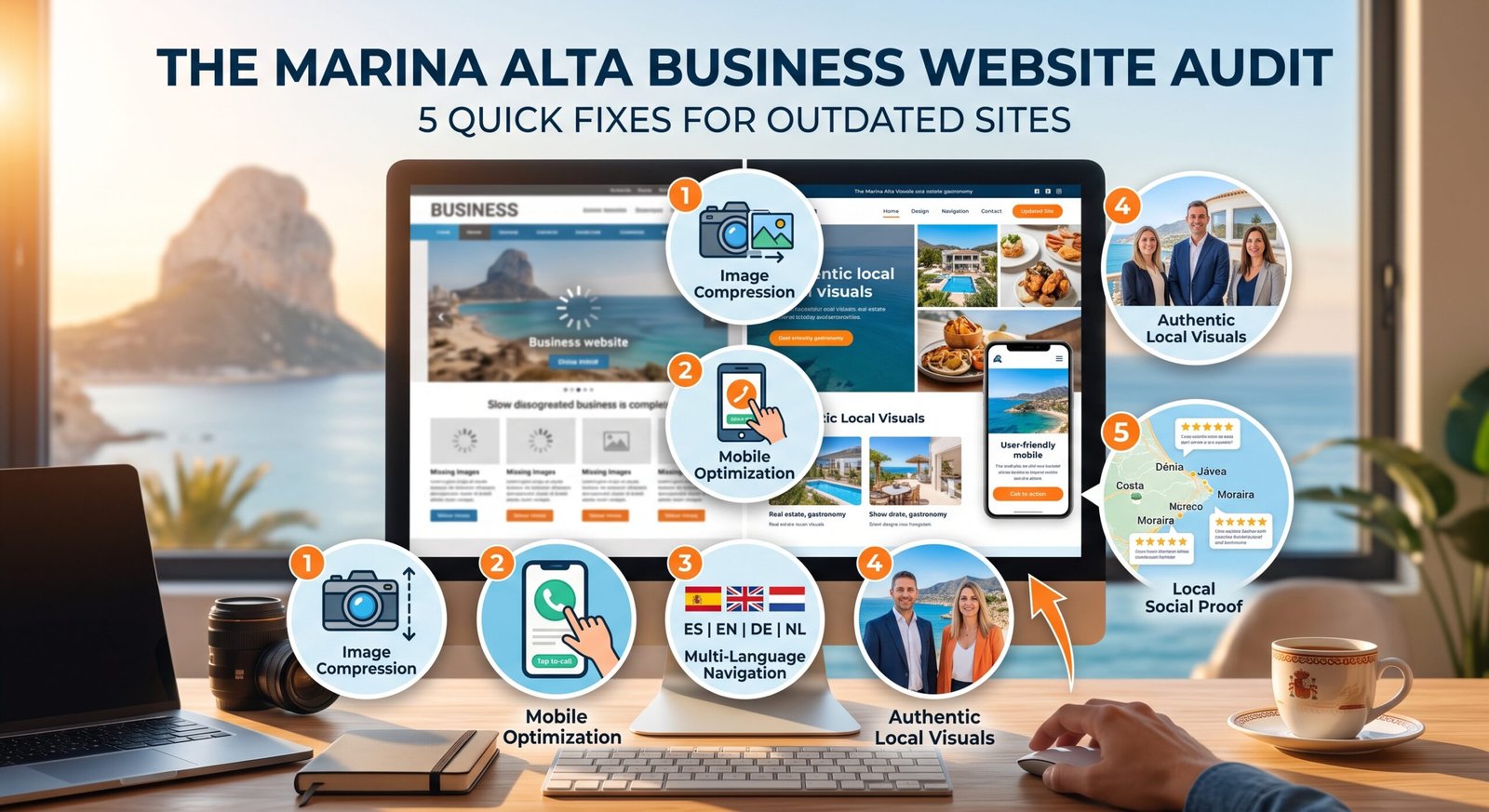 The Marina Alta Business Website Audit: 5 Quick Fixes for Outdated Sites